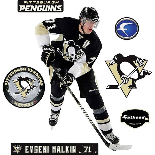 Fathead 23 in. x 34 in. Evgeni Malkin Pittsburgh Penguins Wall Decal