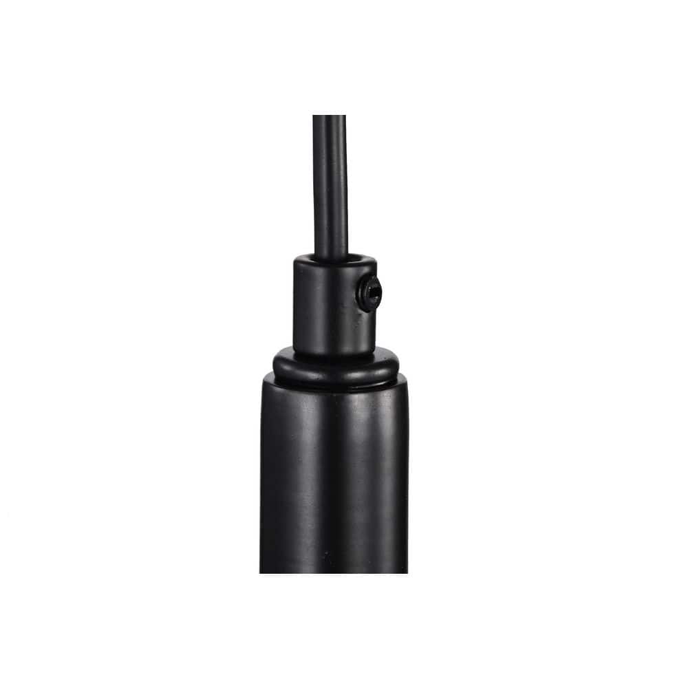 Black Metal Cone Shade Mini Pendant Light