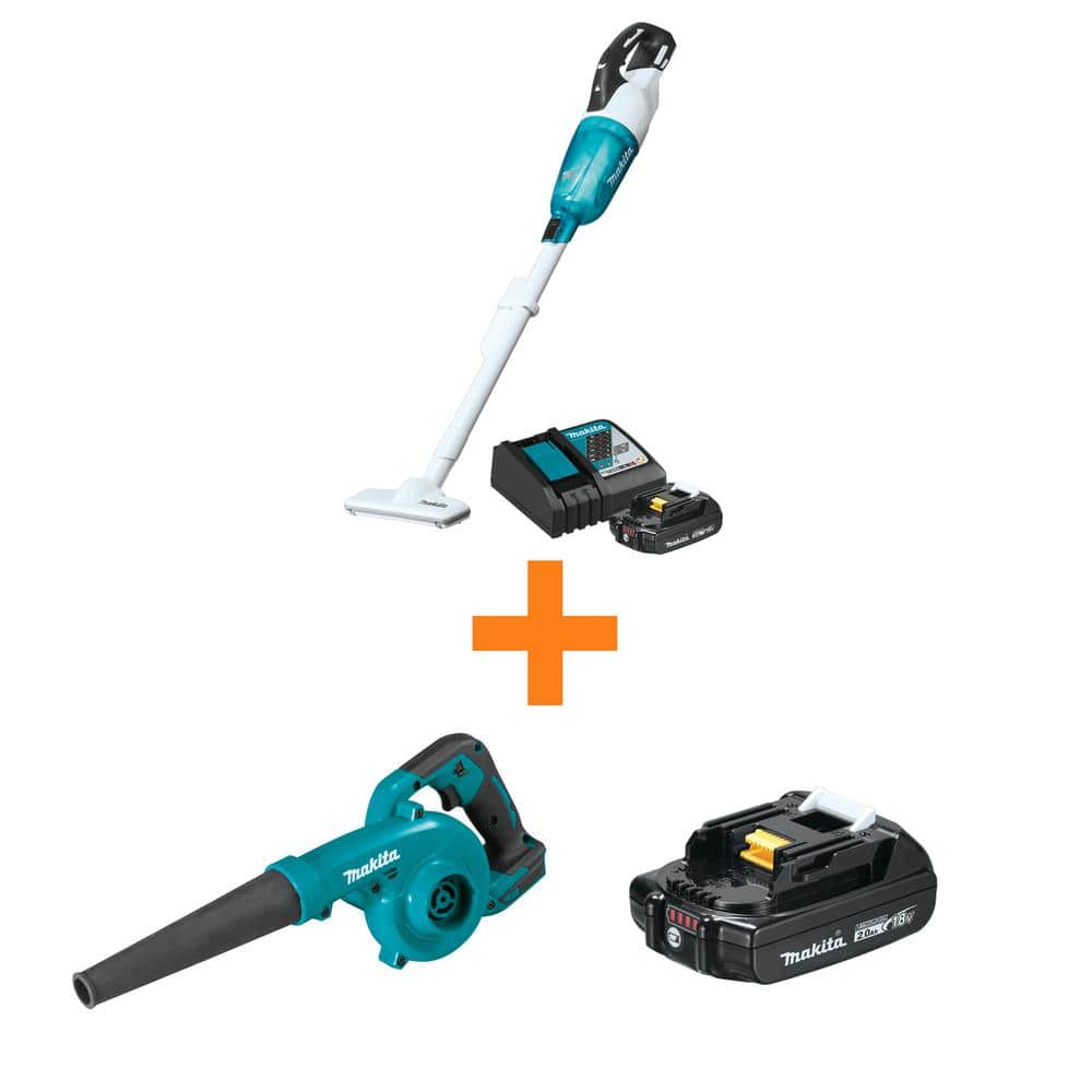 18V LXT Compact Brushless Cordless Vacuum Kit, Trigger w/ Lock (2.0Ah) w/ 18V LXT Blower and 18V LXT 2.0Ah Battery price history on PriceWatchPro
