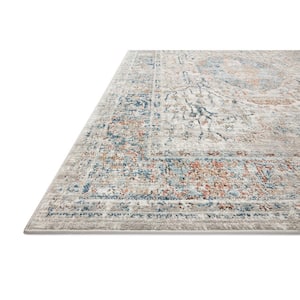 Bianca Stone/Multi 3 ft. 4 in. x 5 ft. 7 in. Contemporary Area Rug