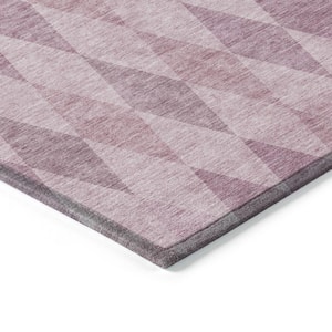 Chantille ACN561 Blush 10 ft. x 14 ft. Machine Washable Indoor/Outdoor Geometric Area Rug
