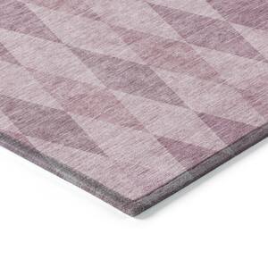 Chantille ACN561 Blush 1 ft. 8 in. x 2 ft. 6 in. Machine Washable Indoor/Outdoor Geometric Area Rug