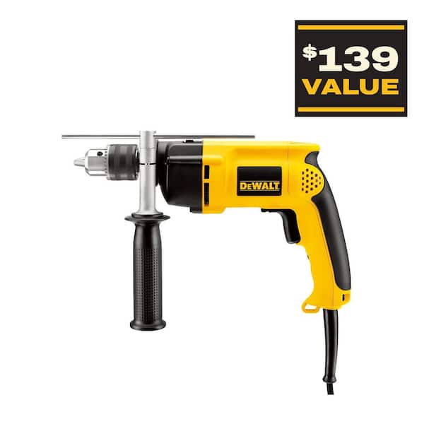 7.8 Amp Corded 1/2 in. Variable Speed Reversible Hammer Drill
