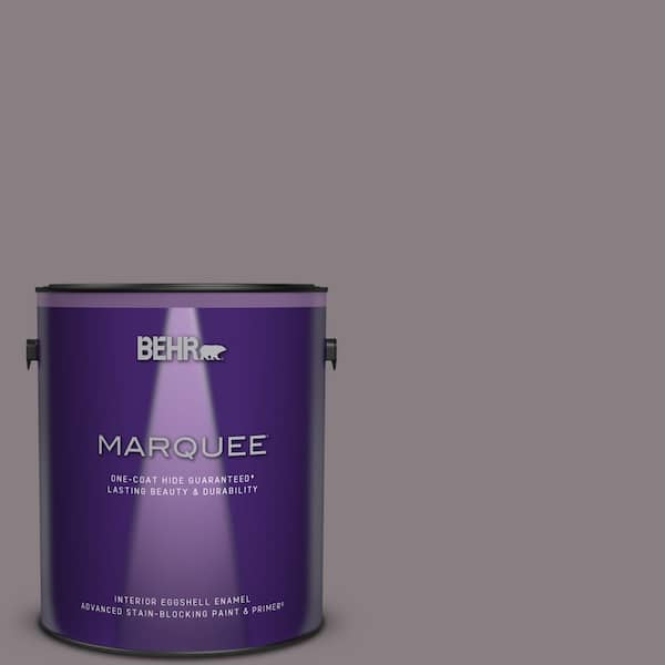 BEHR MARQUEE 1 gal. #N570-4 Classy Plum Eggshell Enamel Interior Paint & Primer