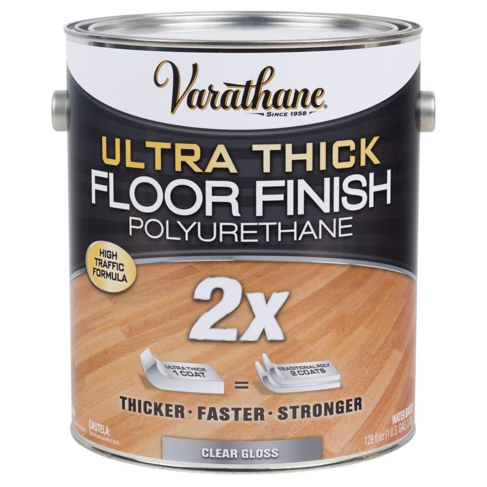 Varathane 1 Gal Clear Gloss Ultra, High Gloss Polyurethane For Hardwood Floors
