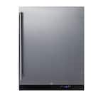 4.0 cu. ft. Upright Frost-Free Freezer in Stainless Steel ADA Height