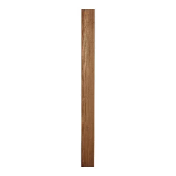 Ready Seal 1 in. x 6 in. x 6 ft. Pecan Stained Western Red Cedar Flat Top Fence Picket