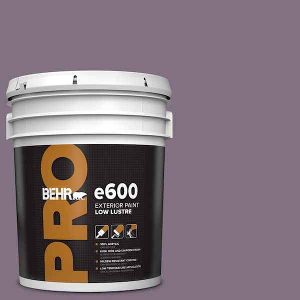 BEHR PRO 5 gal. #HDC-SP14-9 Decorative Iris Low Luster Exterior Paint