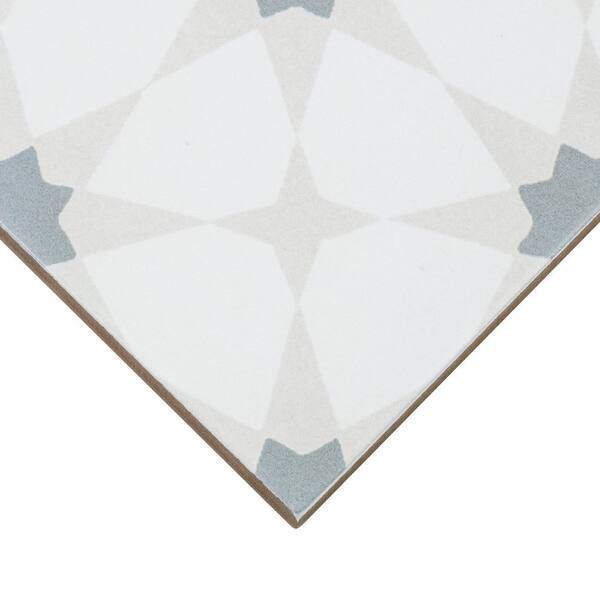 MSI Zoudia 4 in. x 4 in. Matte Porcelain Floor and Wall Tile