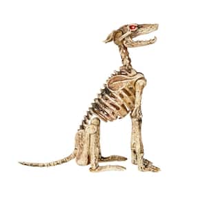 2 ft. Animated LED Decayed Skeleton Dog