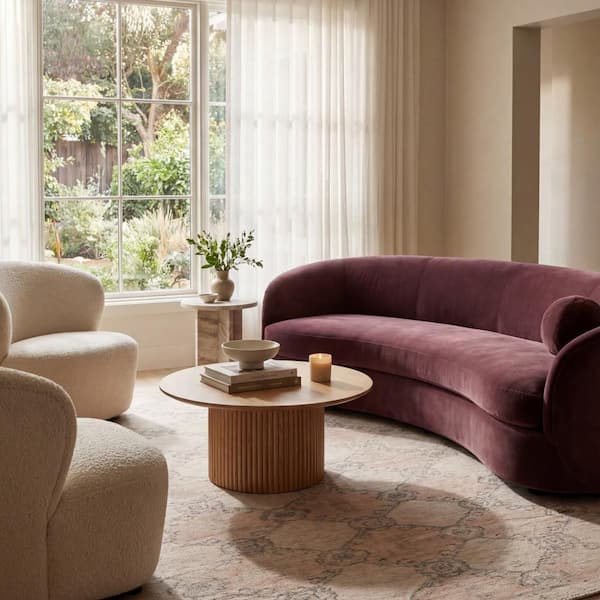 Brinelle Traditional Diamond Indoor Washable Area Peach 9 ft. x 12 ft. Indoor Area Rug