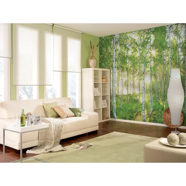 Komar 98 in. H x 145 in. W Sunday Wall Mural