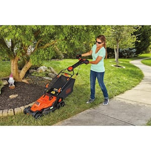 15 in. 10 Amp Corded Electric Walk Behind Lawn Mower