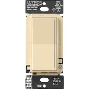 Sunnata Companion Dimmer Switch, only for use with Sunnata Pro LED+ Dimmer Switches, Ivory (ST-RD-IV)