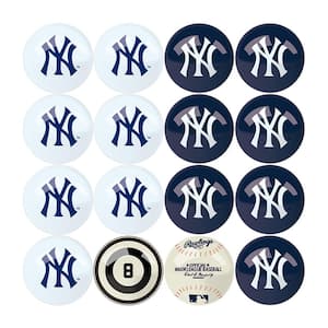 New York Yankees Billiard Balls With Numbers