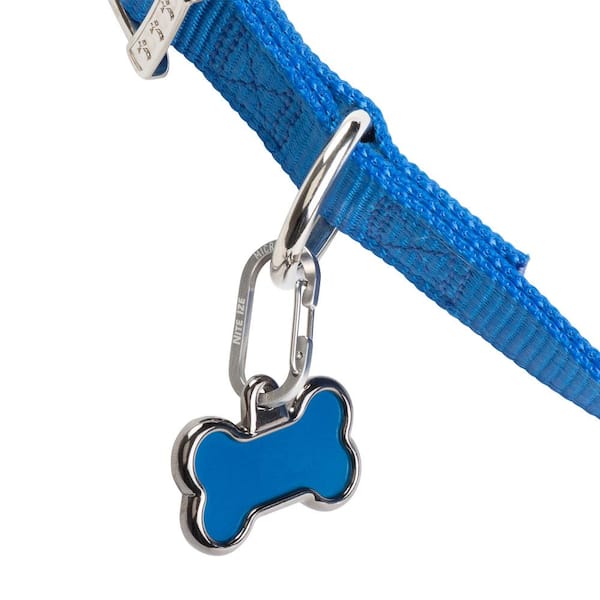 2 Pcs Dog Collar Rings for Tags Pet ID Tag Clip Dog Tags Key Ring