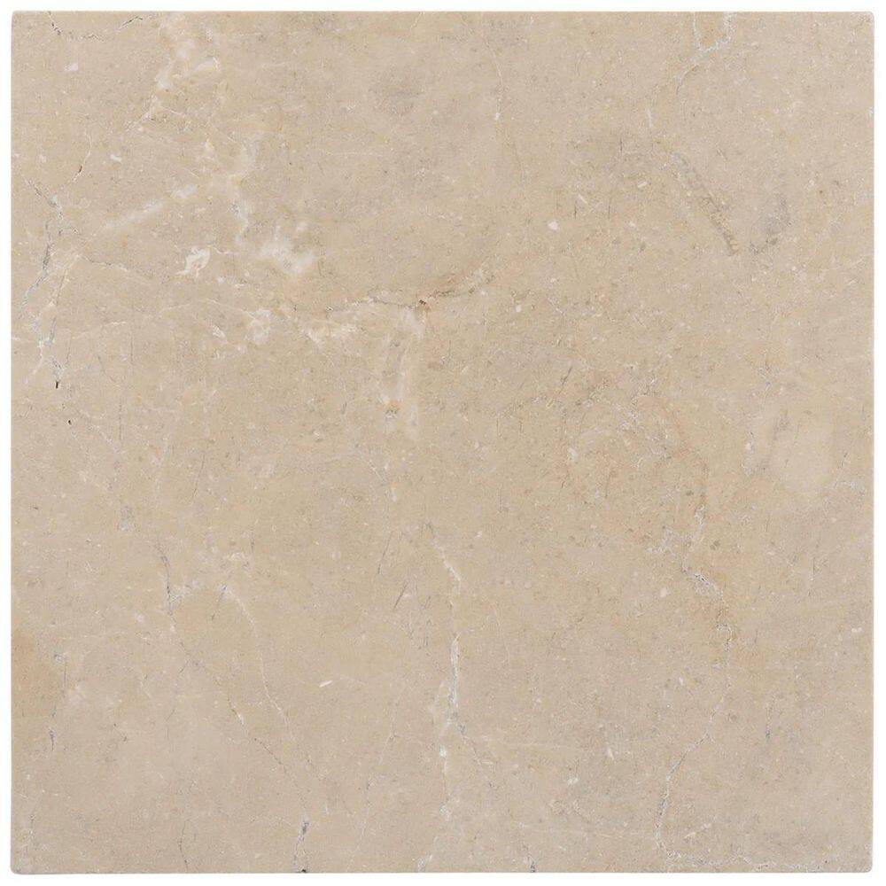 Heritage Crema Marfil 6 in. x 0.37 in. Tumbled Marble Floor and Wall Tile Sample price history on PriceWatchPro