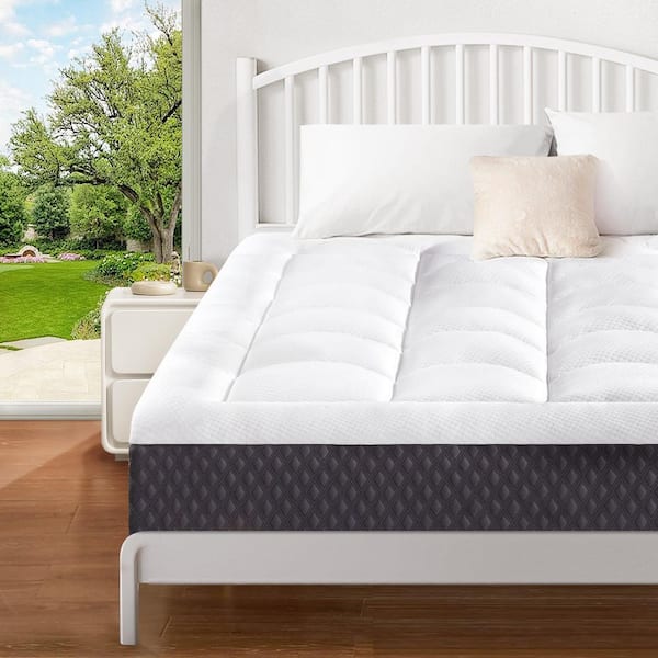 Queen Medium Comfort Memory Foam with Motion Isolation and CertiPUR-US Certified 8 in. Bed in a Box Hybrid Mattress