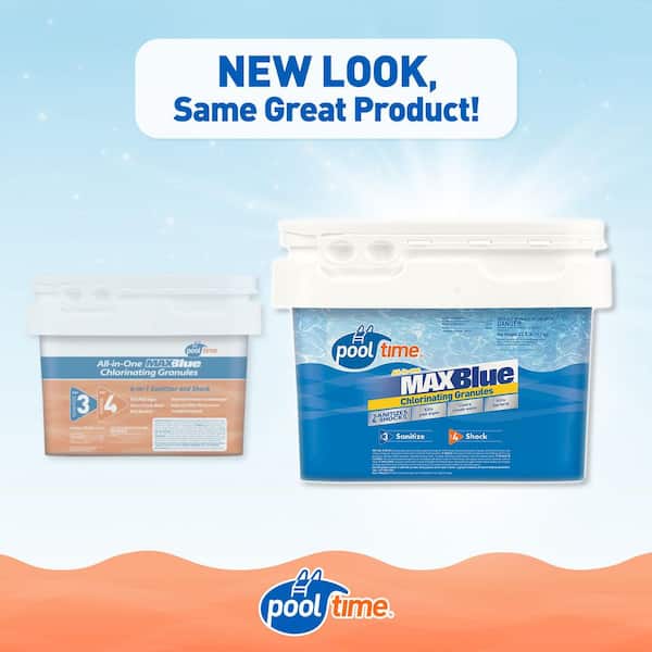 MAXBlue 22.5 lbs. All-In-One Chlorinating Granules Shock