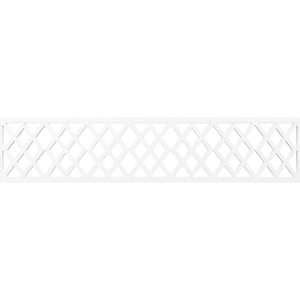 Hadley Fretwork 0.375 in. D x 46.75 in. W x 10 in. L PVC Panel Moulding