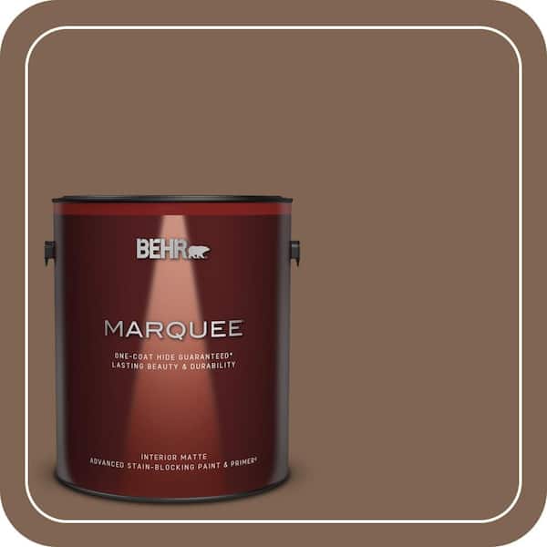 BEHR MARQUEE 1 gal. #N240-7 Joshua Tree One-Coat Hide Matte Interior Paint & Primer