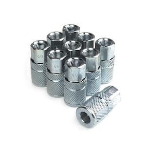 Extreme Performance 1/4 in. x 1/4 in. Steel Female Automotive T-Style 6-Ball Coupler (10-Pack)