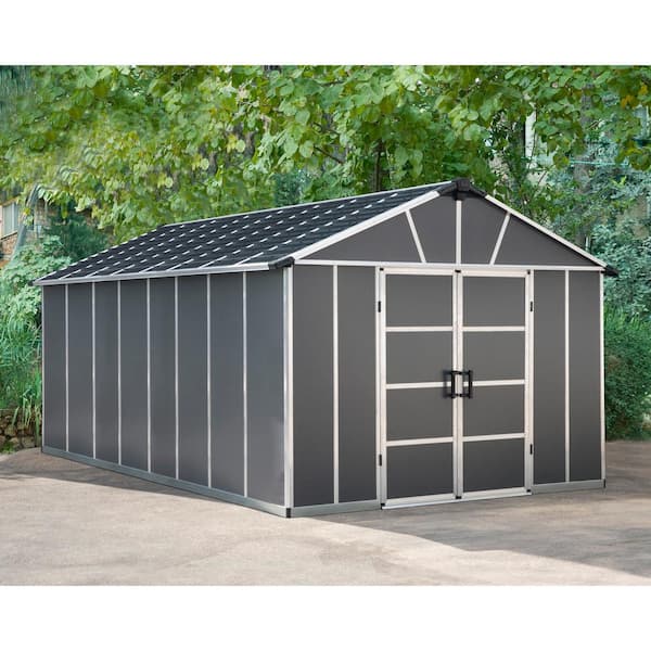 極美品✨ PERSON'S パーソンズ 3ピース グレー175 L A6 CANOPIA by PALRAM Yukon 11 ft. W x 17 ft. D Resin Plastic Outdoor
