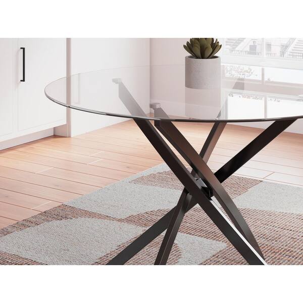 Pharwynn Dining Table - Black - (D446-15) Pharwynn Dining Table - Black - (D446-15)