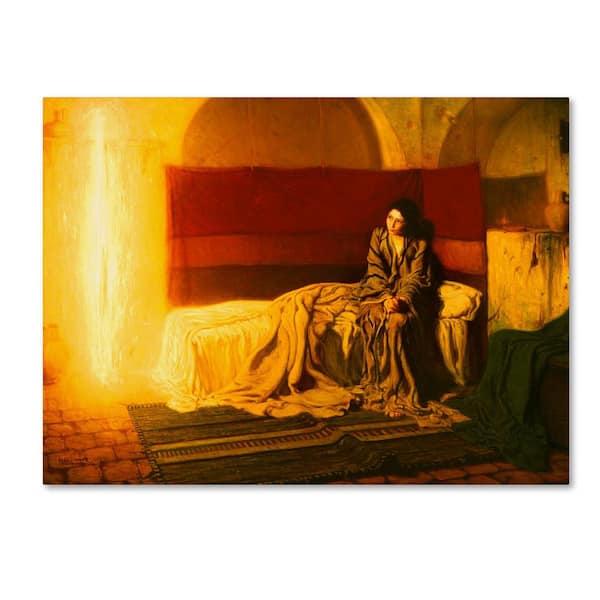 Trademark Fine Art 24 in. x 32 in. The Annunciation by Henry Ossawa Tanner