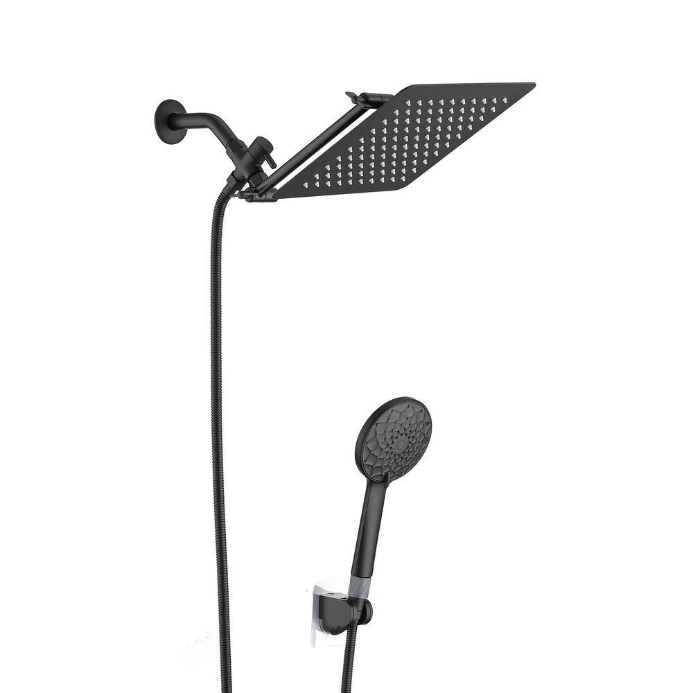10 in. Rainfall Shower Head and Handheld Showerhead Combo Shower System 2.5