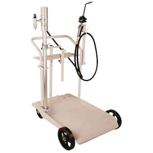 Mobile Heavy-Duty Oil Transfer Cart System for 55 Gal. Drums