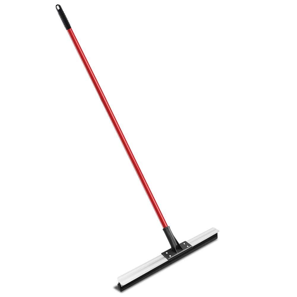 Libman 24 in. Multi-Surface Rubber Floor Squeegee with 60 in. Steel Handle  515 - The Home Depot