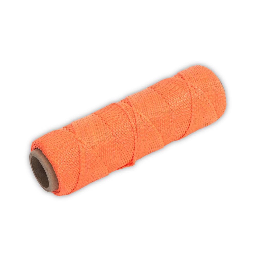 Marshalltown 250-ft Braided Fluorescent Orange Nylon Mason Line String in  the String & Twine department at