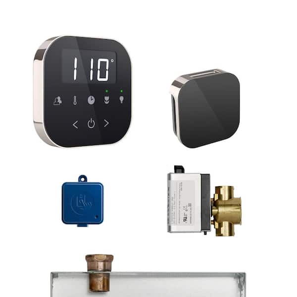 Mr. Steam AirButler Package in Black Polished Nickel