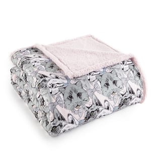 Aden + Anais Essentials Plush Blanket in Storm Grey | 100% Polyester