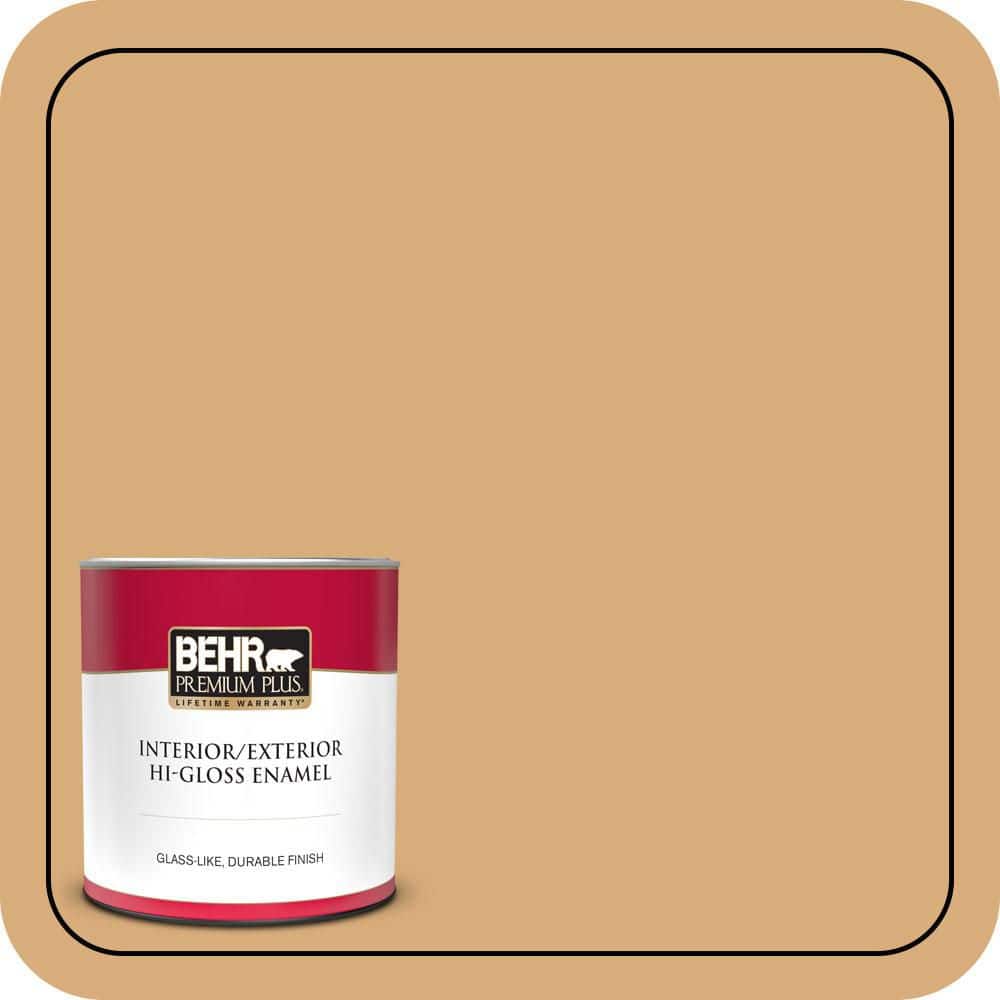 1 qt. #PPU6-05 Cork Hi-Gloss Enamel Interior/Exterior Paint & Primer price history on PriceWatchPro