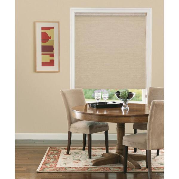 Bali Cut-to-Size Cut-to-Size Panama Corded Light Filtering Fade resistant Roller Shades 35 in. W x 72 in. L