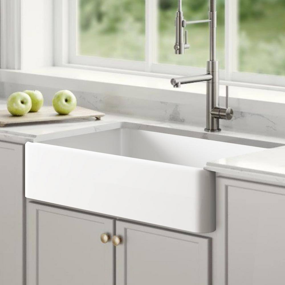 Interbath 36 in. L x 18 in. W Farmhouse/ApronFront Single Bowl