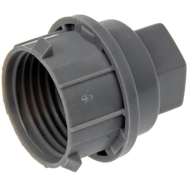 Autograde Gray Wheel Nut Cover M24-2.0, Hex 19mm (5-pack)