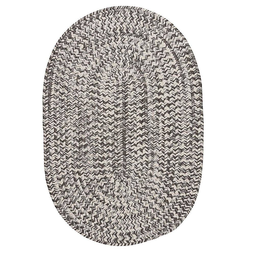 Howell Tweed Gray 8 ft. x 10 ft. Oval Indoor/Outdoor Area Rug