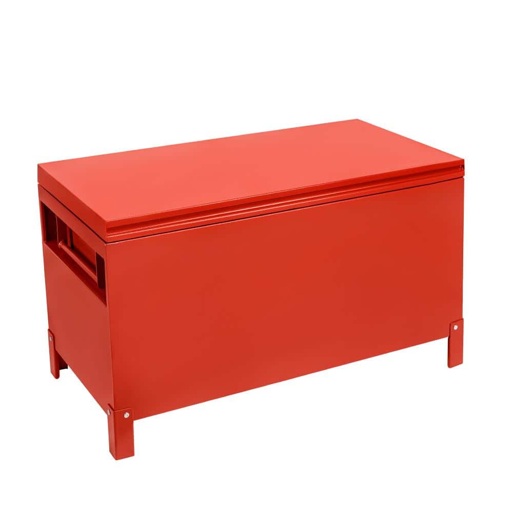 "36"" Steel Truck Tool Box, Waterproof Lockable Chest with Side Handles, Iron Build, No Drawers" price history on PriceWatchPro