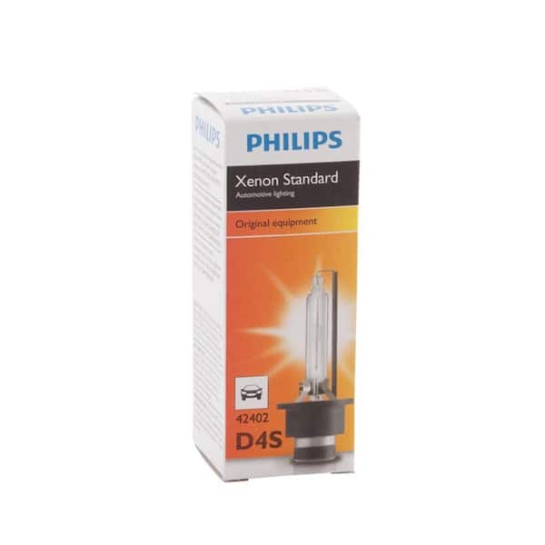 Philips Standard HID 42402/D4S Headlight Bulb (1-Pack)