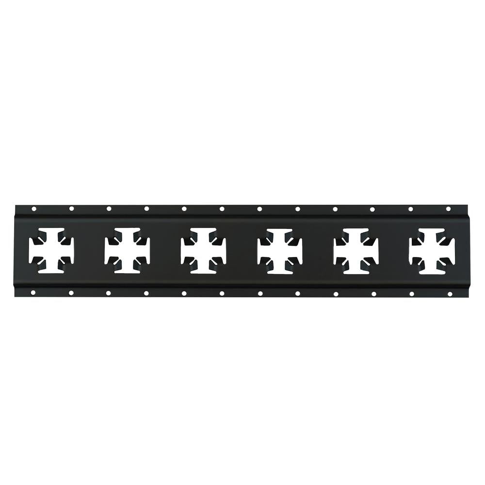 24 in. Matte Black X-Track Rail - 1 pack price history on PriceWatchPro