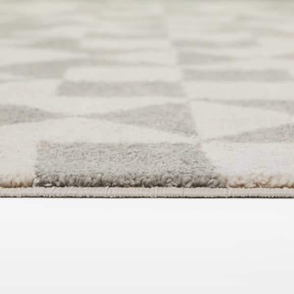 Jaxon Grey/Cream 5 ft. x 7 ft. Area Rug