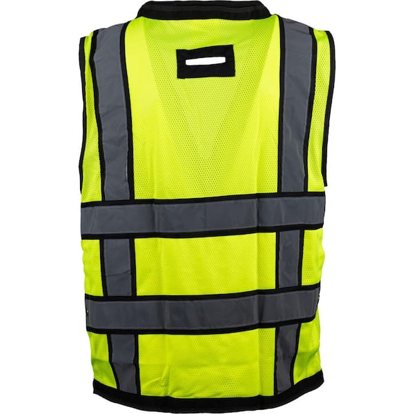 PIP X-Large ANSI Type R Class 2 Hi-Vis Yellow 2-Tone 11-Pocket