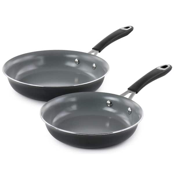 CRAVINGS 10 Piece Hard Anodized Aluminum Nonstick Cookware Set in