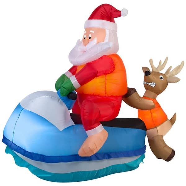 7 ft. Houston Astros Santa Inflatable