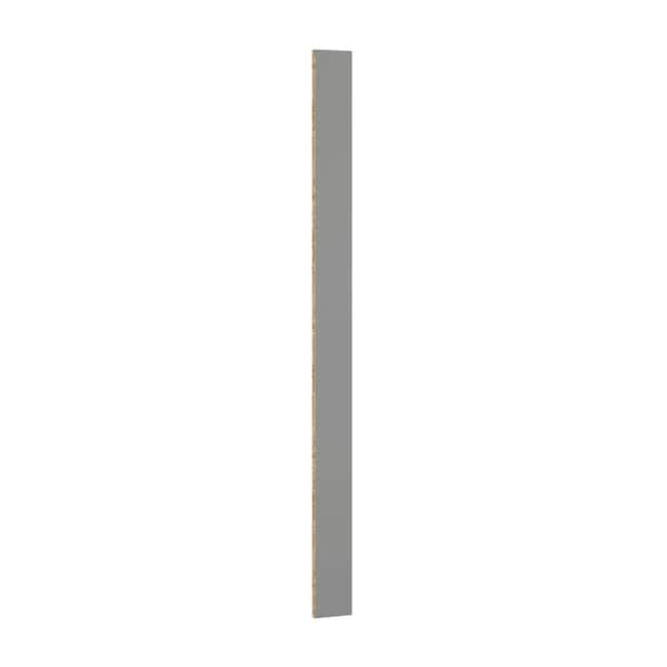 Hampton Bay Designer Series 3x42x0.625 in. Furniture Board Filler in Heron Gray