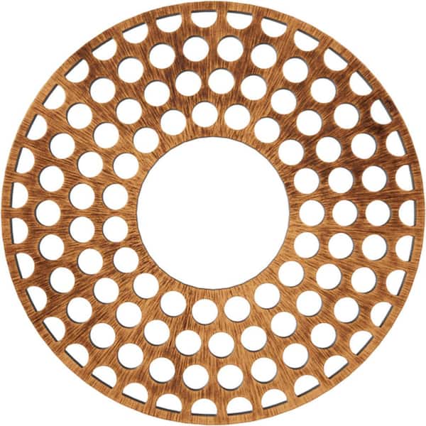 Ekena Millwork 1 in. x 36 in. x 36 in. Fink Architectural Grade PVC Pierced Ceiling Medallion