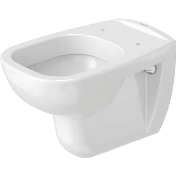 Duravit D-Code Elongated Toilet Bowl Only in White 25350900922 - The Home  Depot